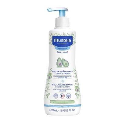 Gel Lavante Mustela Corpo e Cabelo 500ml