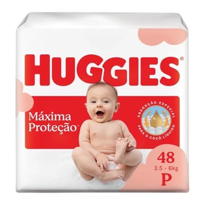 Fralda Huggies Supreme Care P — 48 unidades