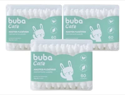 Kit 3 Hastes Flexíveis Baby Buba Care